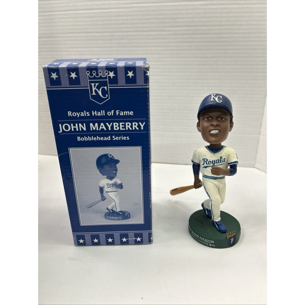 2008 John Mayberry Bobblehead Hall Of Fame Kansas City Royals MLB